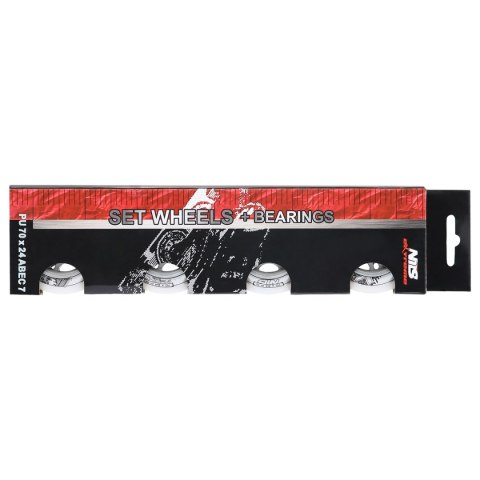 PU 70x24 82A BIAŁE N (4 szt.) + ABEC-7 (8 szt.) ZESTAW NILS EXTREME NILS EXTREME PU 70x24 82A BIAŁE N (4 szt.) + ABEC-7 (8 szt.) ZESTAW NILS EXTREME NILS EXTREME