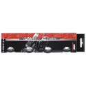 PU 70x24 82A CZARNE MATOWE (4 szt.) + ABEC-9 (8 szt.) ZESTAW NILS EXTREME NILS EXTREME
