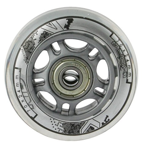 PU 70x24 82A PRZEZROCZYSTE (4 szt.) + ABEC-7 (8 szt.) ZESTAW NILS EXTREME NILS EXTREME PU 70x24 82A PRZEZROCZYSTE (4 szt.) + ABEC-7 (8 szt.) ZESTAW NILS EXTREME NILS EXTREME