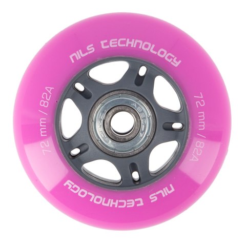 PU 72x24 82A (4szt.) RÓŻOWE + ABEC-7 (8szt.) ZESTAW NILS EXTREME NILS EXTREME PU 72x24 82A (4szt.) RÓŻOWE + ABEC-7 (8szt.) ZESTAW NILS EXTREME NILS EXTREME
