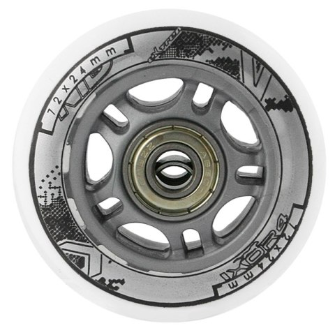 PU 72x24 82A BIAŁE (4 szt.) + ABEC-7 (8 szt.) ZESTAW NILS EXTREME NILS EXTREME PU 72x24 82A BIAŁE (4 szt.) + ABEC-7 (8 szt.) ZESTAW NILS EXTREME NILS EXTREME