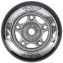 PU 72x24 82A CZARNE (4 szt.) + ABEC-9 (8 szt.) ZESTAW NILS EXTREME NILS EXTREME
