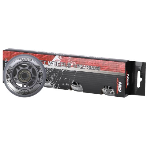 PU 72x24 82A PRZEZROCZYSTE N (4 szt.) + ABEC-7 (8 szt.) ZESTAW NILS EXTREME NILS EXTREME PU 72x24 82A PRZEZROCZYSTE N (4 szt.) + ABEC-7 (8 szt.) ZESTAW NILS EXTREME NILS EXTREME