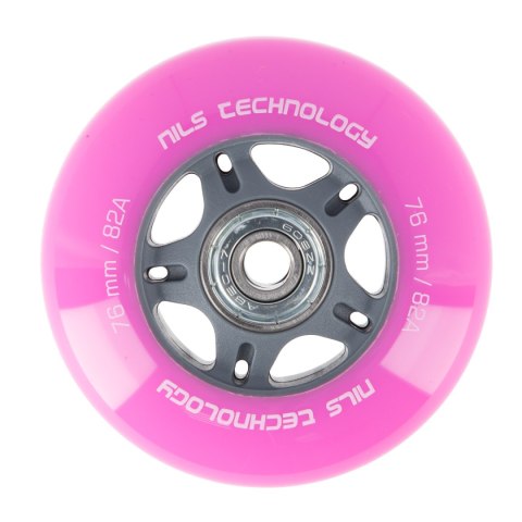PU 76x24 82A (4szt.) RÓŻOWE + ABEC-7 (8szt.) ZESTAW NILS EXTREME NILS EXTREME PU 76x24 82A (4szt.) RÓŻOWE + ABEC-7 (8szt.) ZESTAW NILS EXTREME NILS EXTREME