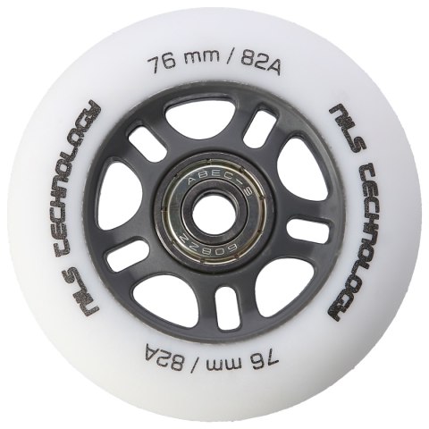 PU 76x24 82A BIAŁE MATOWE (4 szt.) + ABEC-9 (8 szt.) ZESTAW NILS EXTREME NILS EXTREME PU 76x24 82A BIAŁE MATOWE (4 szt.) + ABEC-9 (8 szt.) ZESTAW NILS EXTREME NILS EXTREME