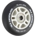 PU 76x24 82A CZARNE MATOWE (4 szt.) + ABEC-9 (8 szt.) ZESTAW NILS EXTREME NILS EXTREME
