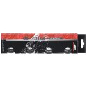 PU 76x24 82A CZARNE MATOWE (4 szt.) + ABEC-9 (8 szt.) ZESTAW NILS EXTREME NILS EXTREME