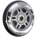 PU 80x24 82A CZARNE (4 szt.) + ABEC-9 (8 szt.) ZESTAW NILS EXTREME NILS EXTREME