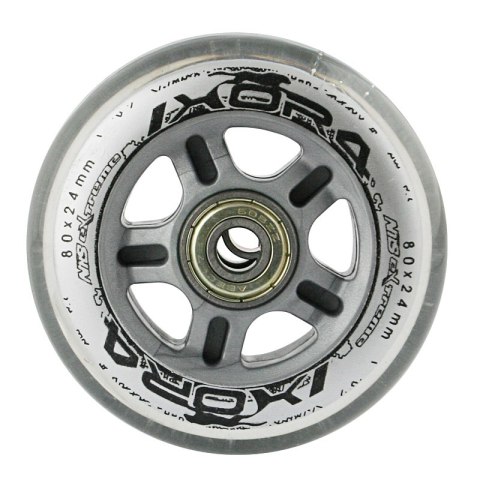 PU 80x24 82A PRZEZROCZYSTE (4 szt.) + ABEC-7 (8 szt.) ZESTAW NILS EXTREME NILS EXTREME PU 80x24 82A PRZEZROCZYSTE (4 szt.) + ABEC-7 (8 szt.) ZESTAW NILS EXTREME NILS EXTREME