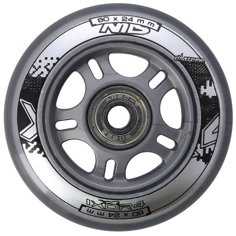 PU 80x24 82A PRZEZROCZYSTE N (4 szt.) + ABEC-7 (8 szt.) ZESTAW NILS EXTREME NILS EXTREME PU 80x24 82A PRZEZROCZYSTE N (4 szt.) + ABEC-7 (8 szt.) ZESTAW NILS EXTREME NILS EXTREME