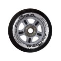 PU 84x24 82A CZARNE (4 szt.) + ABEC-9 CHROME (8 szt.) ZESTAW NILS EXTREME NILS EXTREME