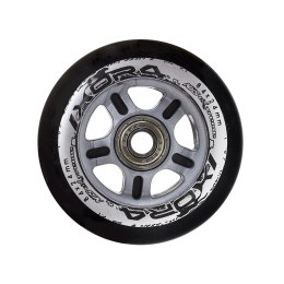 PU 84x24 82A CZARNE (4 szt.) + ABEC-9 CHROME (8 szt.) ZESTAW NILS EXTREME NILS EXTREME