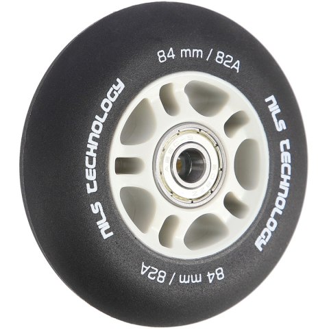 PU 84x24 82A CZARNE MATOWE (4 szt.) + ABEC-9 CHROME (8 szt.) ZESTAW NILS EXTREME NILS EXTREME PU 84x24 82A CZARNE MATOWE (4 szt.) + ABEC-9 CHROME (8 szt.) ZESTAW NILS EXTREME NILS EXTREME