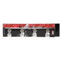 PU 90x24 82A BIAŁE (4 szt.) + ABEC-7 CHROME (8 szt.) ZESTAW NILS EXTREME NILS EXTREME
