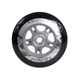 PU 90x24 82A CZARNE (4 szt.) + ABEC-9 CHROME (8 szt.) ZESTAW NILS EXTREME NILS EXTREME