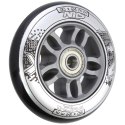 PU 90x24 82A CZARNE (4 szt.) + ABEC-9 CHROME (8 szt.) ZESTAW NILS EXTREME NILS EXTREME