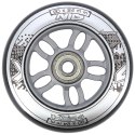 PU 90x24 82A CZARNE (4 szt.) + ABEC-9 CHROME (8 szt.) ZESTAW NILS EXTREME NILS EXTREME