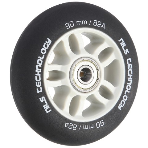 PU 90x24 82A CZARNE MATOWE (4 szt.) + ABEC-9 CHROME (8 szt.) ZESTAW NILS EXTREME NILS EXTREME PU 90x24 82A CZARNE MATOWE (4 szt.) + ABEC-9 CHROME (8 szt.) ZESTAW NILS EXTREME NILS EXTREME