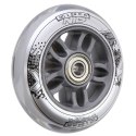 PU 90x24 82A PRZEZROCZYSTE (4 szt.) + ABEC-7 CHROME (8 szt.) ZESTAW NILS EXTREME NILS EXTREME