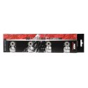 PU 90x24 82A PRZEZROCZYSTE (4 szt.) + ABEC-7 CHROME (8 szt.) ZESTAW NILS EXTREME NILS EXTREME