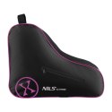 TS306 TORBA Z ZAMKIEM NA ŁYŻWOROLKI RÓŻOWA ONE SIZE NILS EXTREME NILS EXTREME