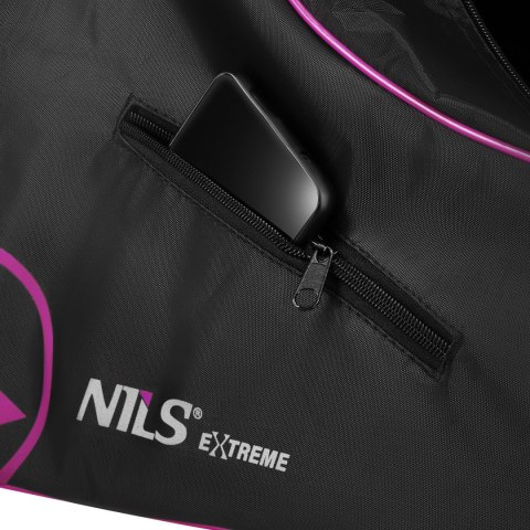 TS306 TORBA Z ZAMKIEM NA ŁYŻWOROLKI RÓŻOWA ONE SIZE NILS EXTREME NILS EXTREME TS306 TORBA Z ZAMKIEM NA ŁYŻWOROLKI RÓŻOWA ONE SIZE NILS EXTREME NILS EXTREME