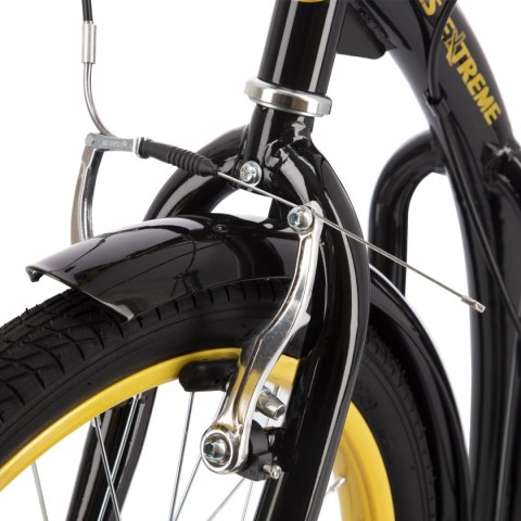 WH200 BLACK/GOLD 20/16'' HULAJNOGA Z POMP. KOŁAMI NILS EXTREME NILS EXTREME WH200 BLACK/GOLD 20/16'' HULAJNOGA Z POMP. KOŁAMI NILS EXTREME NILS EXTREME