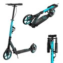 HM124T TURQUOISE HULAJNOGA Z HAMULCEM TARCZOWYM  NILS EXTREME NILS EXTREME