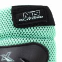 H706 MIĘTOWO-CZARNY ROZM. L ZESTAW OCHRANIACZY NILS EXTREME NILS EXTREME