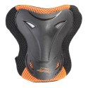 H716 CZARNO-POMARAŃCZOWY ROZM. S ZESTAW OCHRANIACZY NILS EXTREME NILS EXTREME
