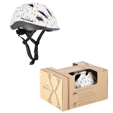 MTV65 BIAŁY ROZM. M (49-58 cm) KASK DZIECIĘCY NILS EXTREME NILS EXTREME MTV65 BIAŁY ROZM. M (49-58 cm) KASK DZIECIĘCY NILS EXTREME NILS EXTREME