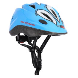 MTV65 NIEBIESKI ROZM. M (49-58 cm) KASK DZIECIĘCY NILS EXTREME NILS EXTREME