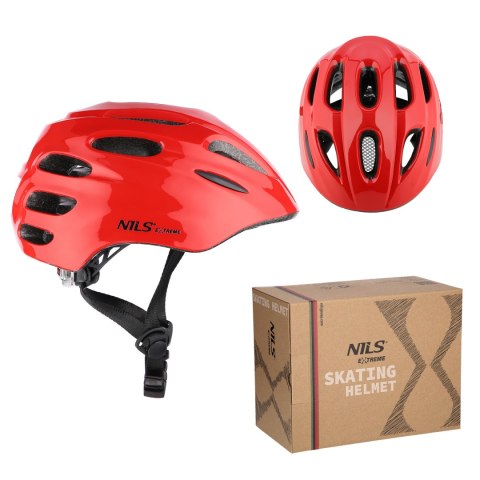 MTW01 LED KASK CZERWONY ROZM. XS (43-49 cm) NILS EXTREME NILS EXTREME MTW01 LED KASK CZERWONY ROZM. XS (43-49 cm) NILS EXTREME NILS EXTREME