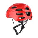 MTW01 LED KASK CZERWONY ROZM. XS (43-49 cm) NILS EXTREME NILS EXTREME