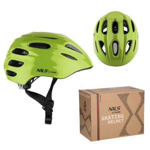 MTW01 LED ZIELONY ROZM. XS (43-49 cm) KASK NILS EXTREME NILS EXTREME MTW01 LED ZIELONY ROZM. XS (43-49 cm) KASK NILS EXTREME NILS EXTREME