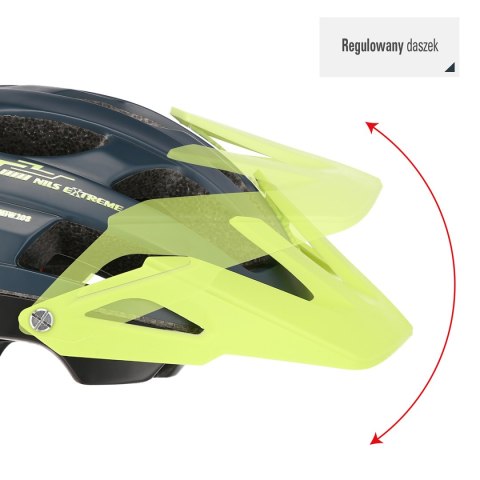 MTW208 GRANATOWO-ZIELONY ROZM. M (53-58CM) KASK NILS EXTREME NILS EXTREME MTW208 GRANATOWO-ZIELONY ROZM. M (53-58CM) KASK NILS EXTREME NILS EXTREME