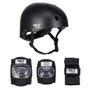 MR290+H230 KASK Z OCHRANIACZAMI ZESTAW CZARNY ROZM. M NILS EXTREME NILS EXTREME
