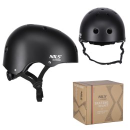 MR290+H230 KASK Z OCHRANIACZAMI ZESTAW CZARNY ROZM. M NILS EXTREME NILS EXTREME