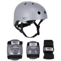 MR290+H230 KASK Z OCHRANIACZAMI ZESTAW SZARY ROZM. S NILS EXTREME NILS EXTREME