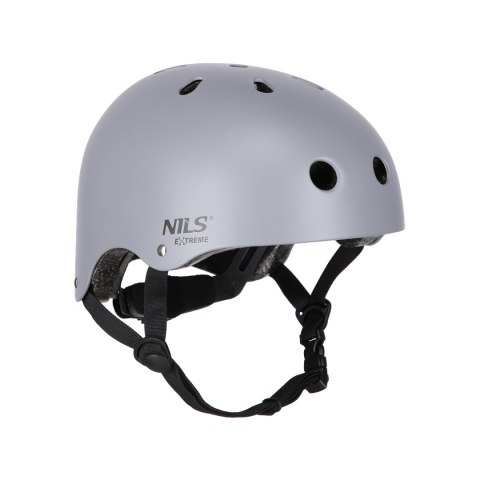 MR290+H230 KASK Z OCHRANIACZAMI ZESTAW SZARY ROZM. S NILS EXTREME NILS EXTREME MR290+H230 KASK Z OCHRANIACZAMI ZESTAW SZARY ROZM. S NILS EXTREME NILS EXTREME