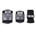 MR290+H230 KASK Z OCHRANIACZAMI ZESTAW SZARY ROZM. S NILS EXTREME NILS EXTREME