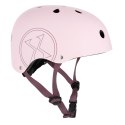 MTW001-1 KASK CIEMNO-RÓŻOWY ROZM. S(52-56CM) NILS EXTREME NILS EXTREME