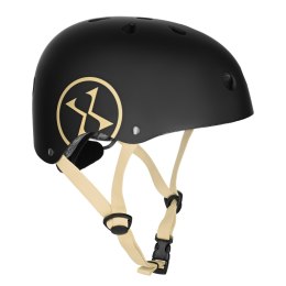 MTW001-1 KASK CZARNO-BEŻOWY ROZM. XS(48-52CM) NILS EXTREME NILS EXTREME