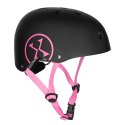 MTW001-1 KASK CZARNO-RÓŻOWY ROZM. M(55-58CM) NILS EXTREME NILS EXTREME