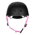 MTW001-1 KASK CZARNO-RÓŻOWY ROZM. M(55-58CM) NILS EXTREME NILS EXTREME