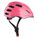 MTW01+H210 RÓŻOWY ROZM. S KASK Z OCHRANIACZAMI ZESTAW NILS EXTREME NILS EXTREME