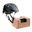 MTW08 CZARNY ROZM. S (52-56CM) KASK DZIECIĘCY NILS EXTREME NILS EXTREME