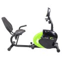 R9259 PLUS POZIOMY ROWER STACJONARNY MAGNETYCZNY HMS (9 KG) czarno-zielony HMS
