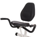 R9259* POZIOMY ROWER STACJONARNY MAGNETYCZNY HMS (9 KG) biało-zielony HMS