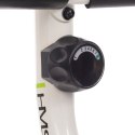R9259* POZIOMY ROWER STACJONARNY MAGNETYCZNY HMS (9 KG) biało-zielony HMS